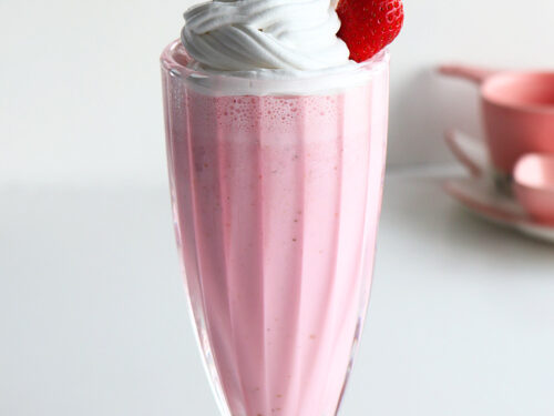 Variations Of Strawberry Milkshake