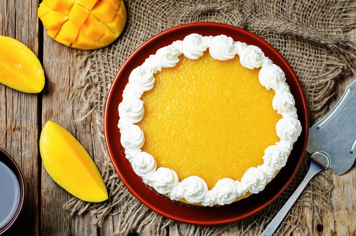 Mango Coconut Pie