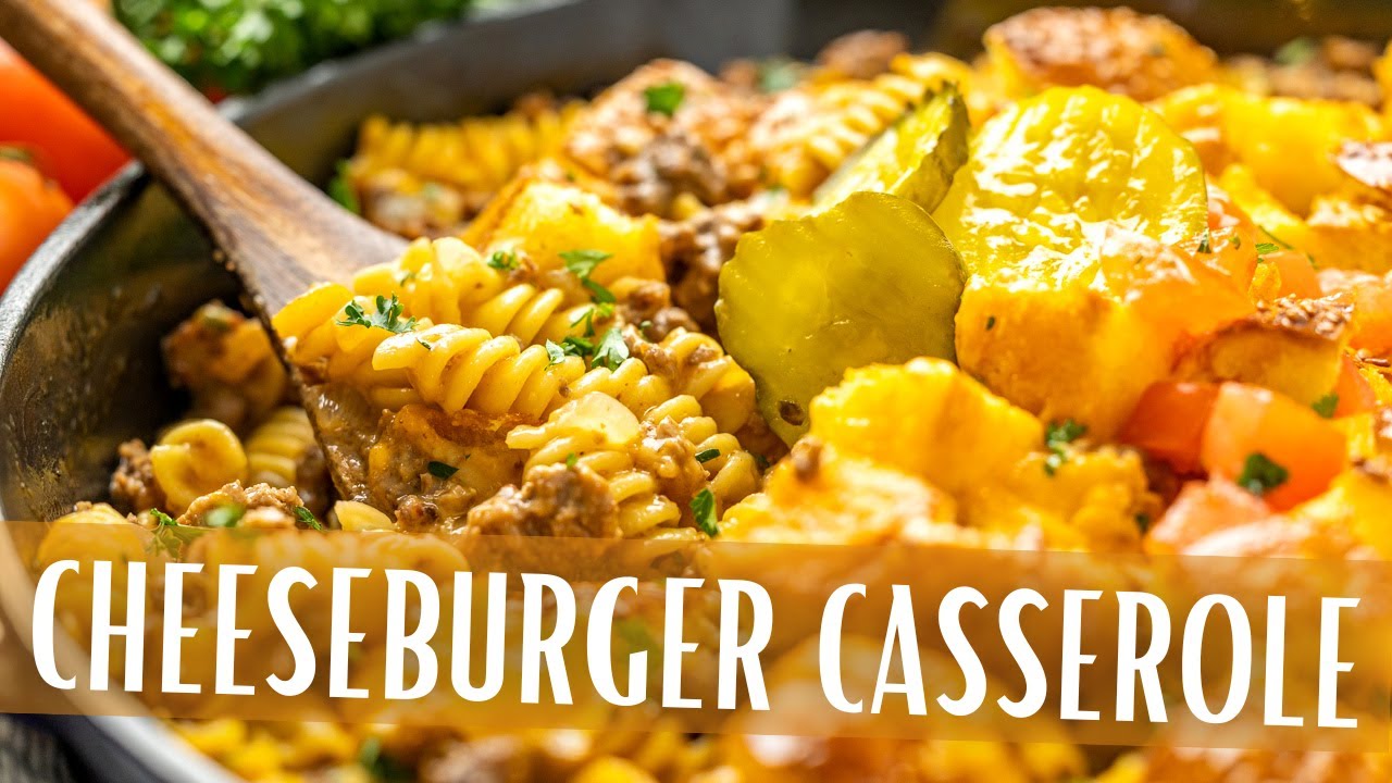 Cheeseburger Casserole In Modern