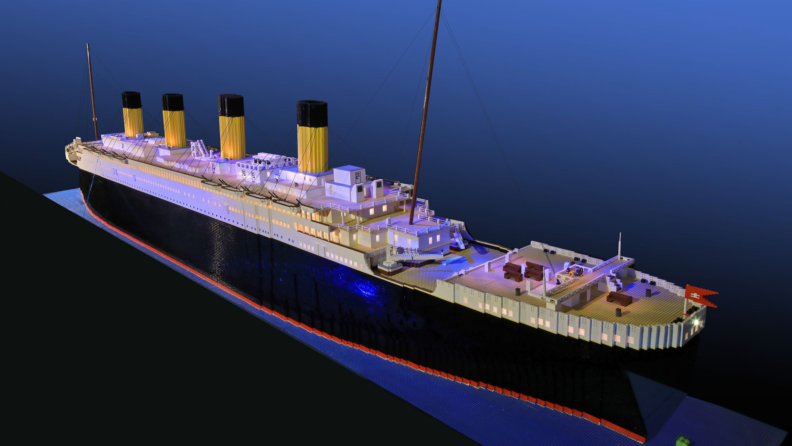 Dive Into History With The Lego Titanic