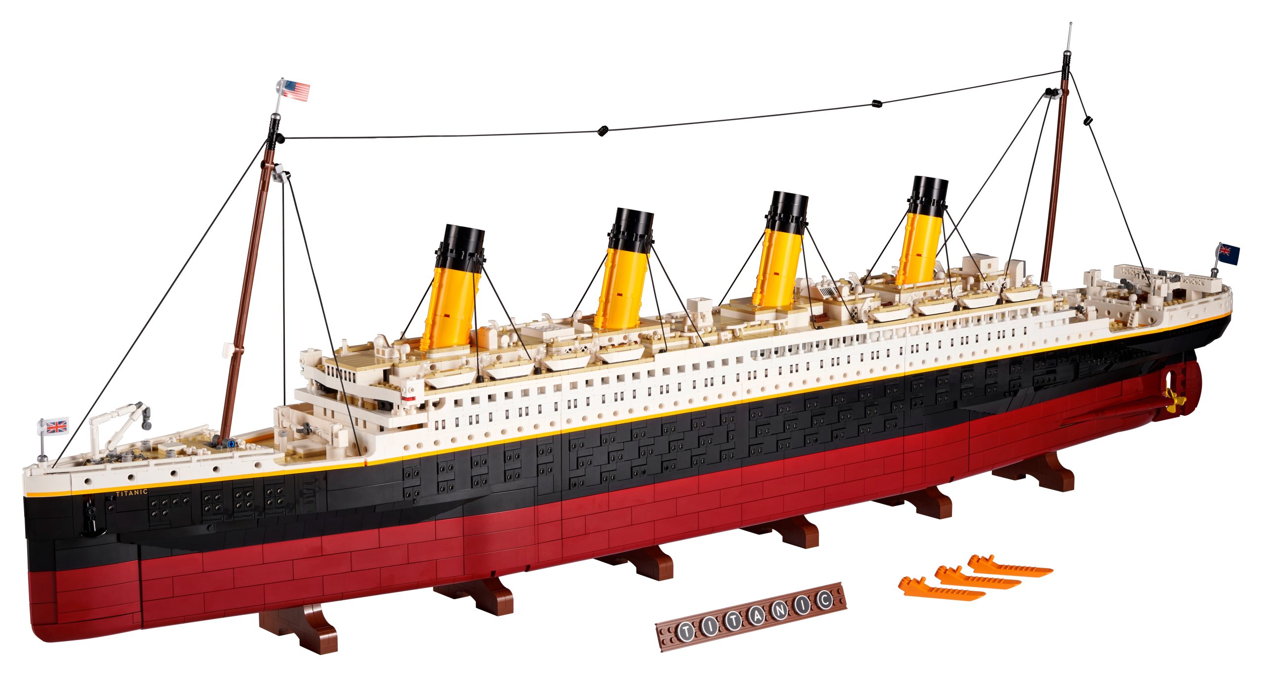 History With The Lego Titanic